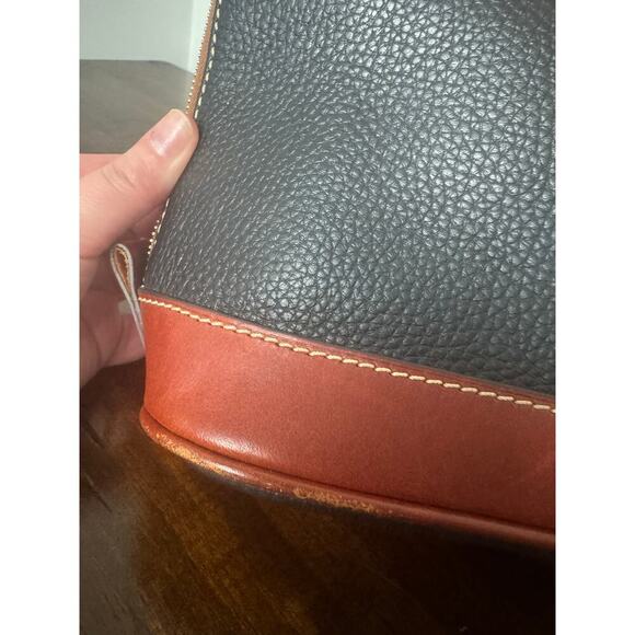 Dooney & Bourke Pebble Grain Zip Zip Satchel EUC - Picture 13 of 16